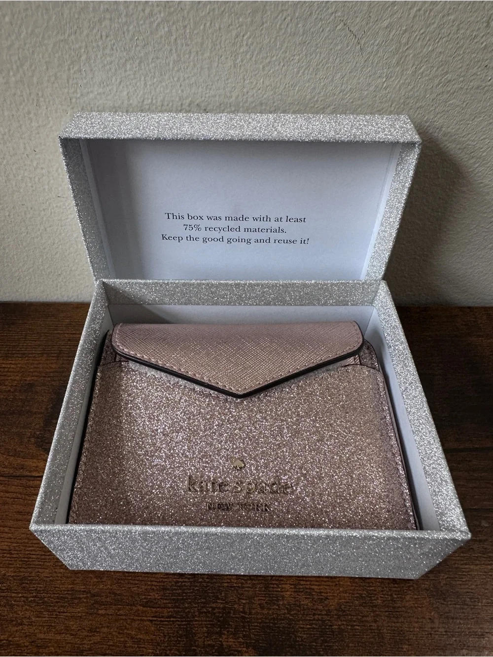 kate spade sparkling compact